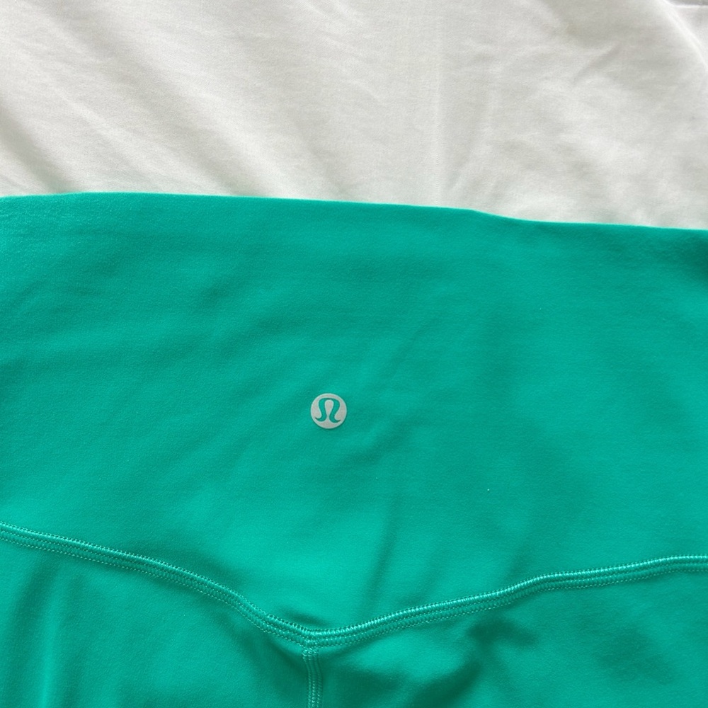 lululemon athletica Teal Leggings - Picture 2 of 4